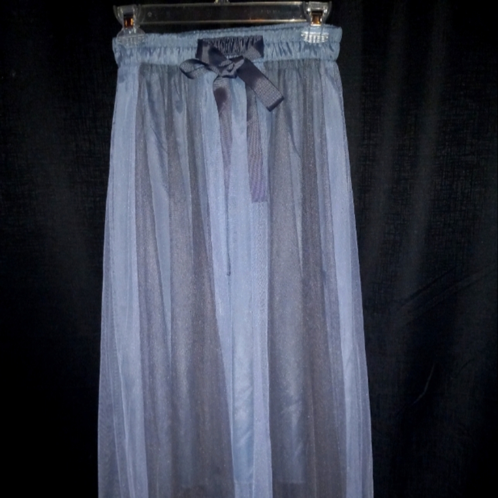 Skirt multi colored chiffon